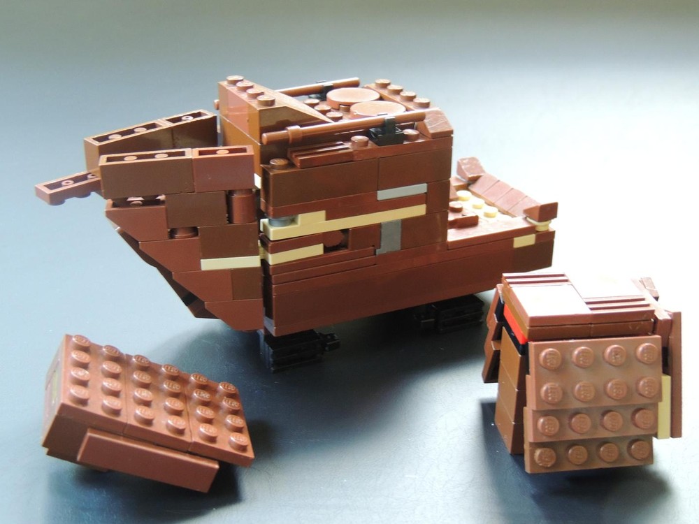 LEGO MOC-2718 Midi Scale Sandcrawler by TSK15 | Rebrickable - Build ...