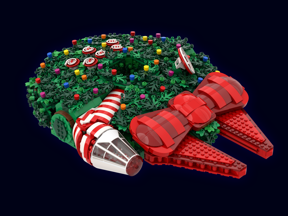 LEGO MOC-271882 Falcon Wreath Ship by VNMBricks | Rebrickable
