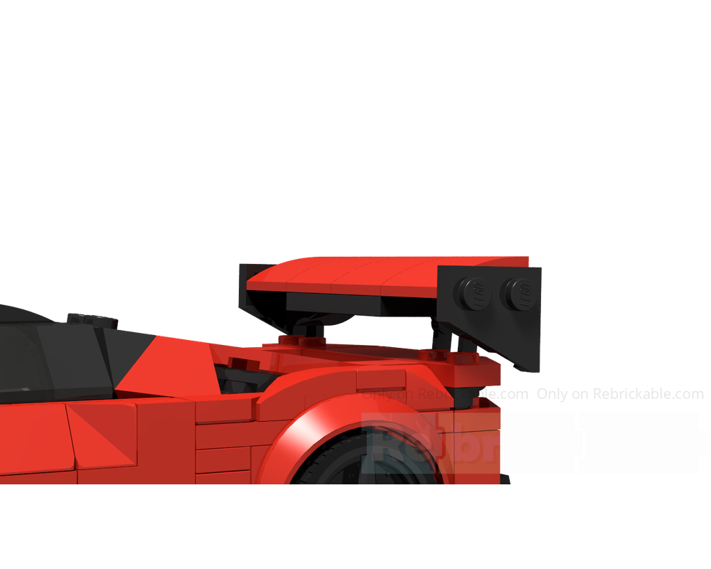 LEGO MOC-272199 77254 | SF90 XX stradale MOD by Bricksideas ...