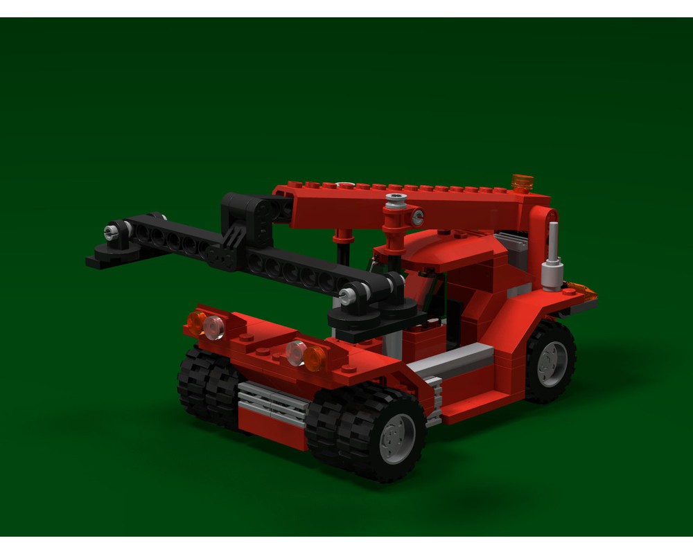 LEGO MOC Reach Stacker by PsiborgVIP | Rebrickable - Build with LEGO