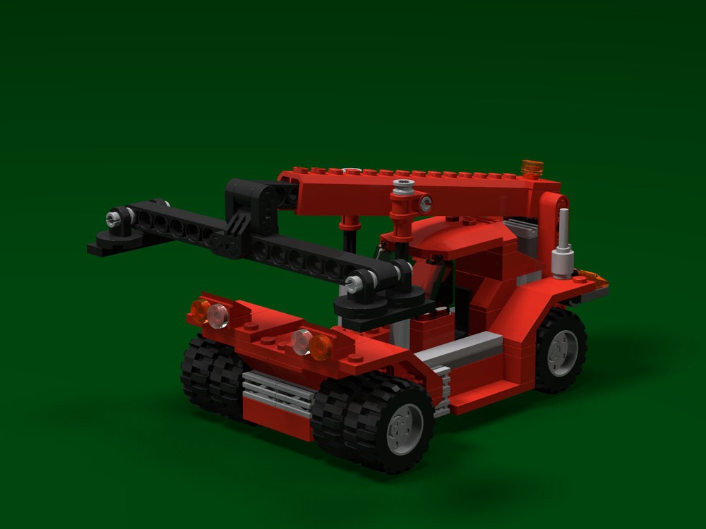 LEGO MOC Reach Stacker by PsiborgVIP | Rebrickable - Build with LEGO