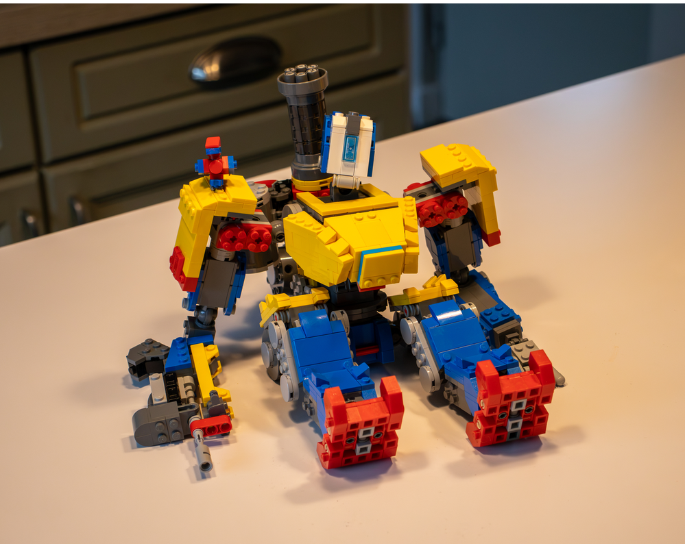LEGO MOC-272541 Overwatch Bastion by Hagrid64 | Rebrickable - Build ...