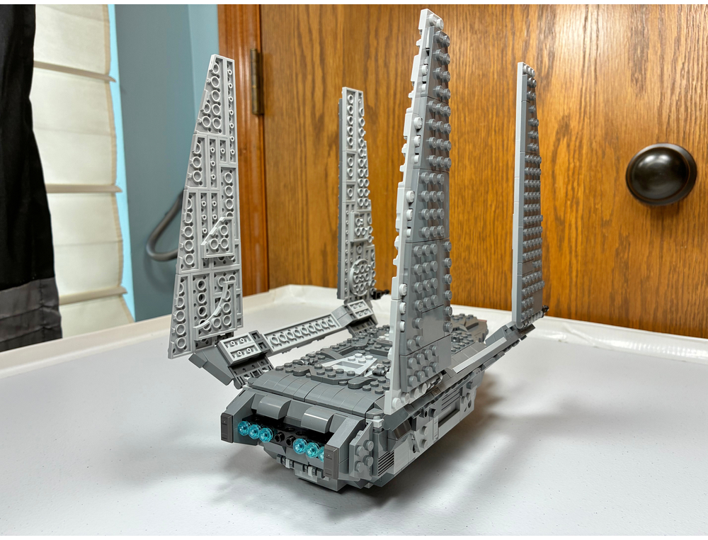 LEGO MOC-272978 Zeta-Class Cargo Shuttle Alternate Build Using