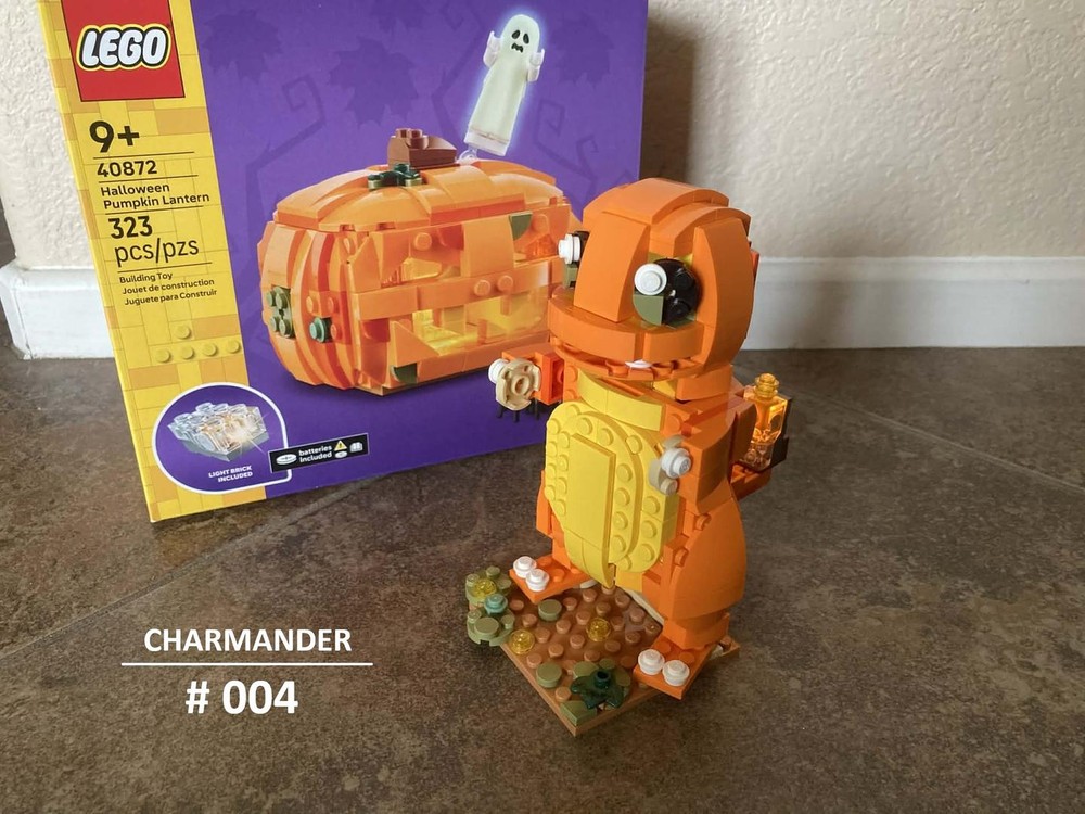 LEGO MOC-273026 Charmander 40872 Alternate Build! by CreationCaravan ...