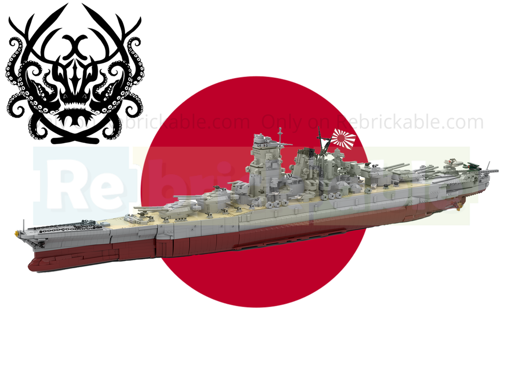 LEGO MOC-273180 IJN Super‑Battleship Satsuma by XiYuanjiyuan