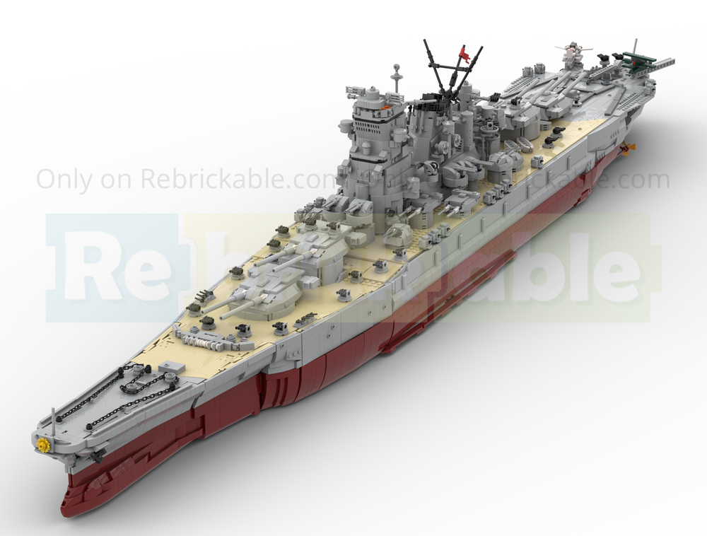 戦艦？ LEGO MOC-273180 IJN Super‑Battleship Satsuma by XiYuanjiyuan
