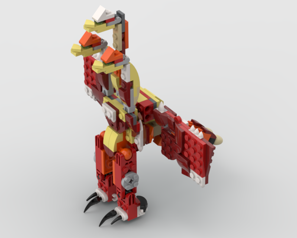LEGO MOC-273321 Fierce King Ghidorah by Goji Bricks | Rebrickable ...