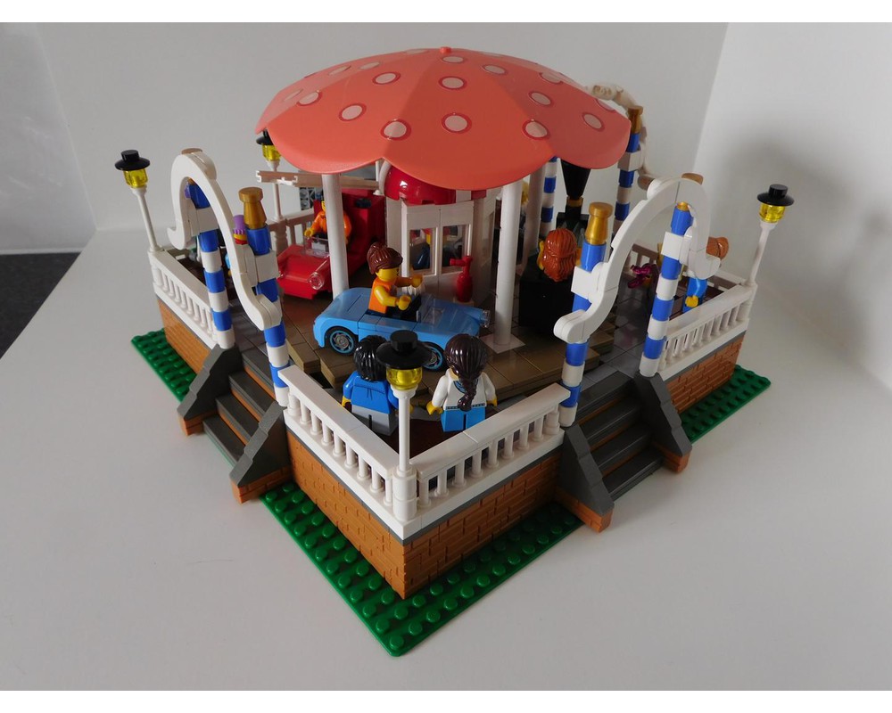 lego merry go round set