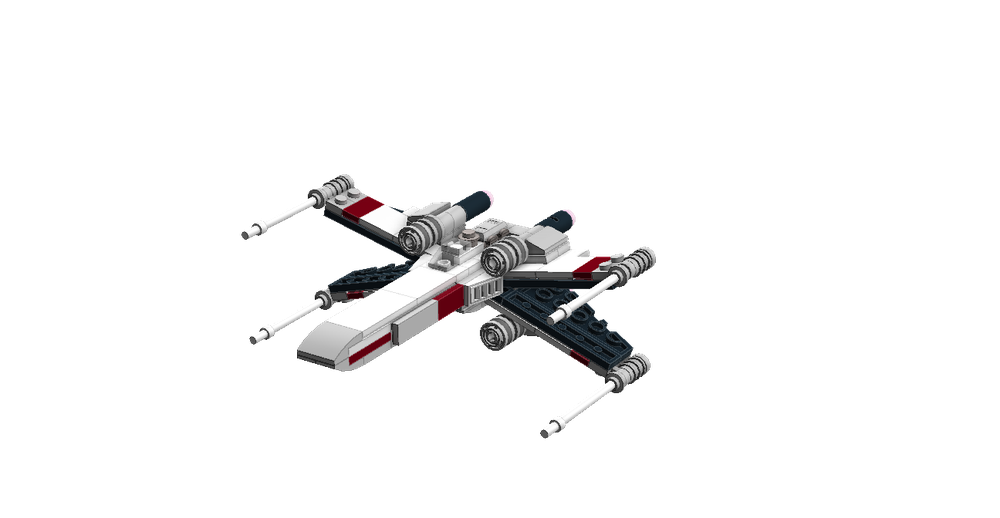 x wing lego 2000