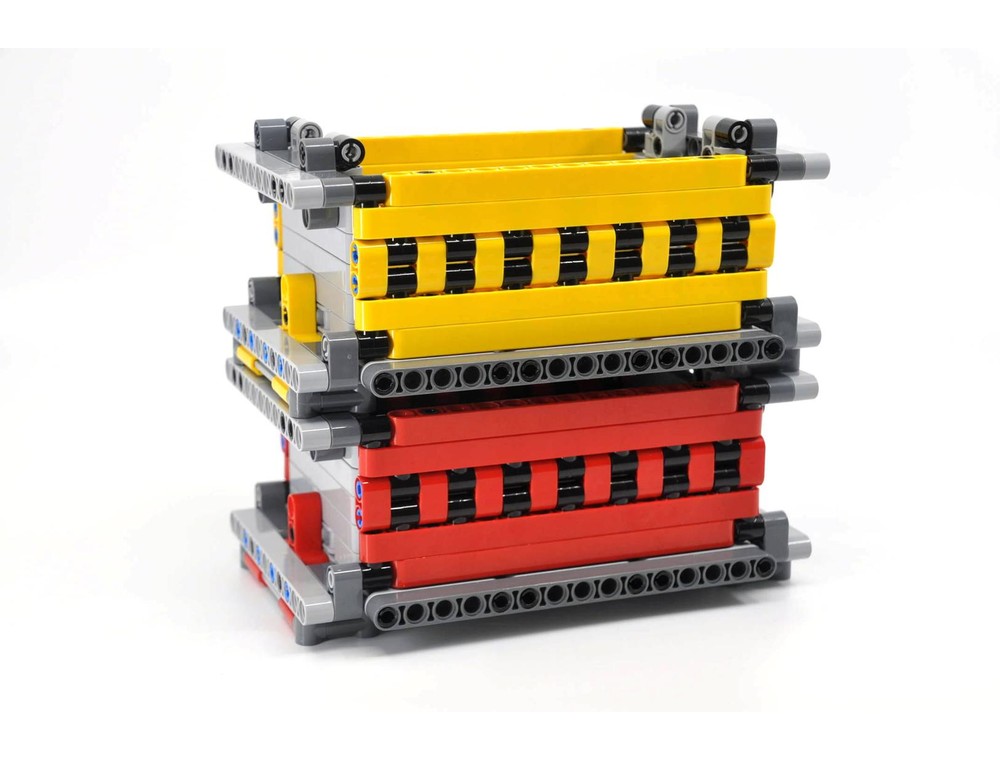 LEGO MOC Collapsible and Stackable Boxes by xilanium | Rebrickable ...