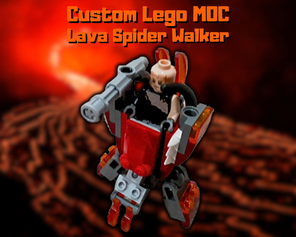 spider man lava monster lego