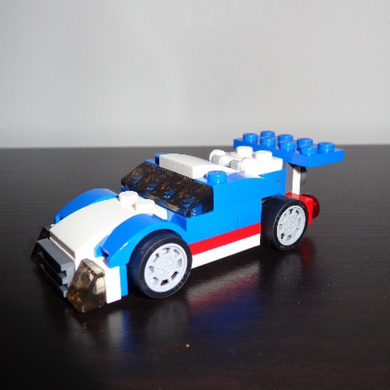 LEGO MOC-2740 31027 Blue Racer Championship Edition by Berth ...