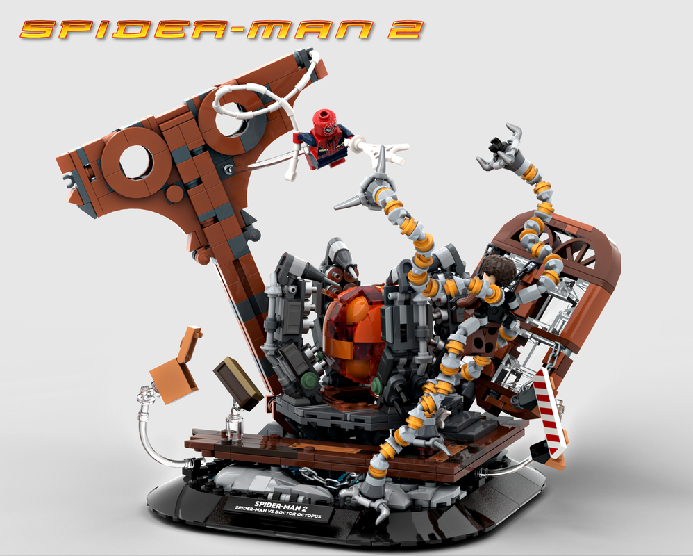 LEGO MOC-274287 Spider-Man VS Doctor Octopus / Doc Ock's Hideout by ...