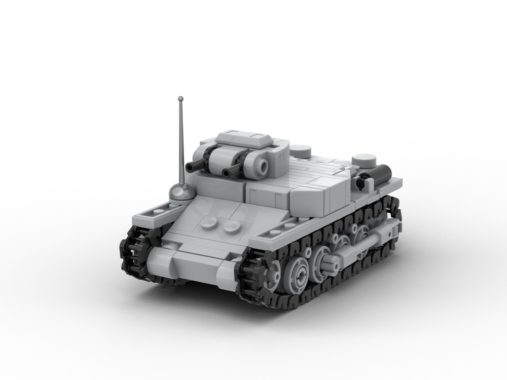 LEGO MOC-274641 Panzer I Ausf.A by Brick.movement | Rebrickable - Build ...