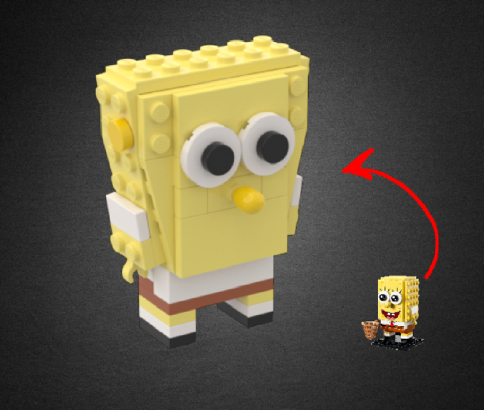 LEGO MOC-274859 Spongebob Squarepants brickhead Rebuild by ...