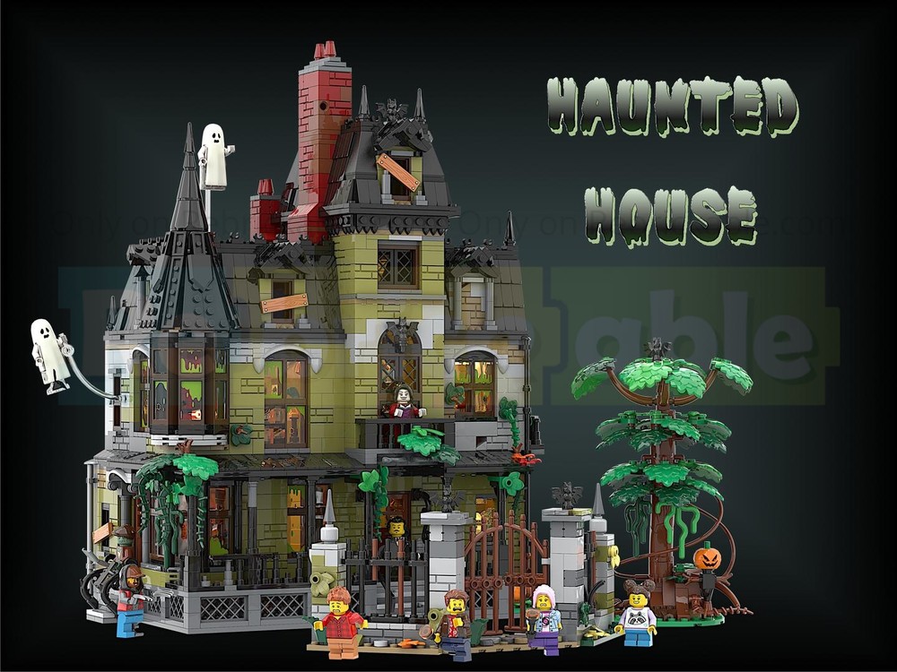 LEGO MOC-275137 The Haunted House by Castor Troy Store | Rebrickable ...