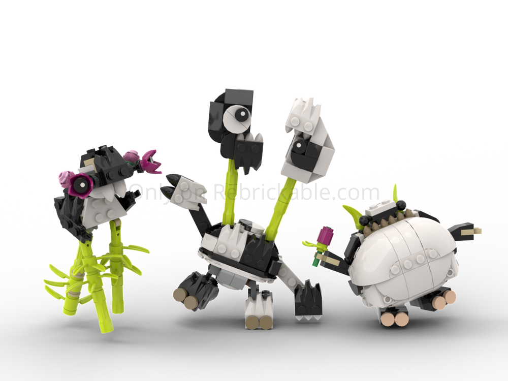 LEGO MOC-275239 Mixabeasts Cousins by zek.ocean | Rebrickable