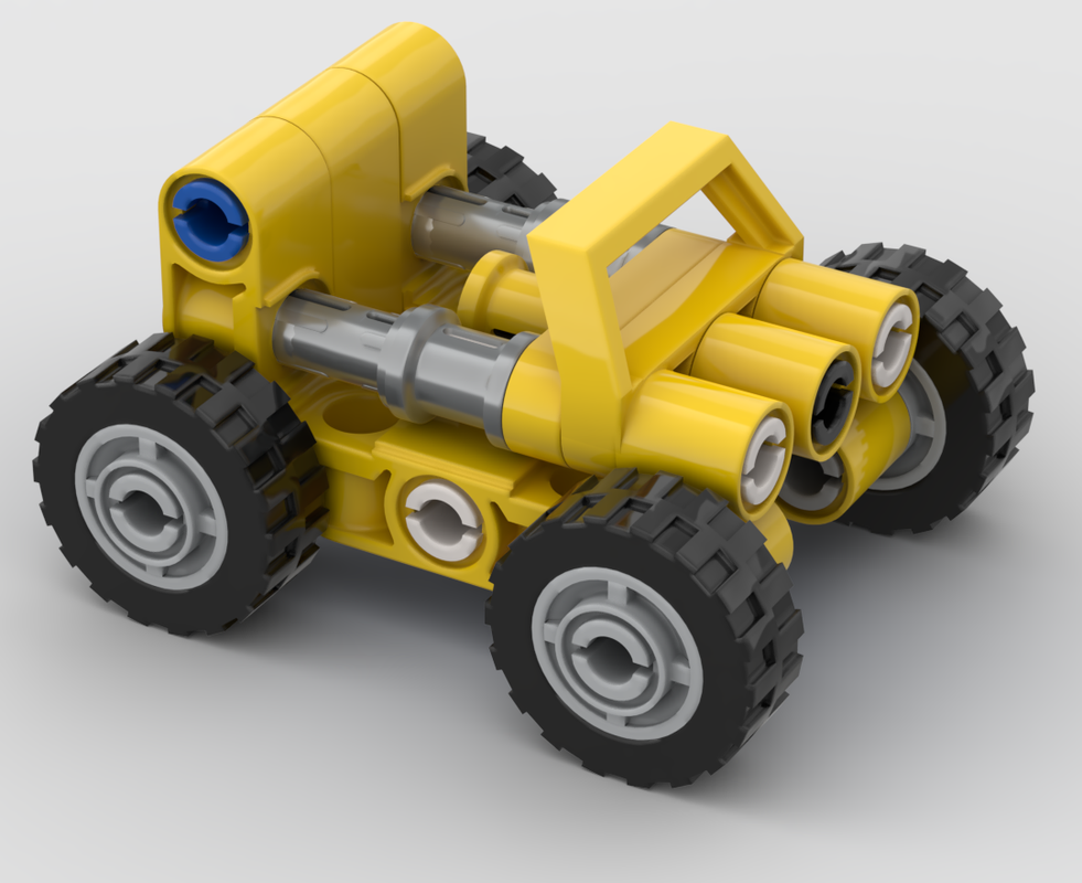 LEGO MOC-275278 Mighty Jeep - 42233-4 Alternate Build by ibascrat ...