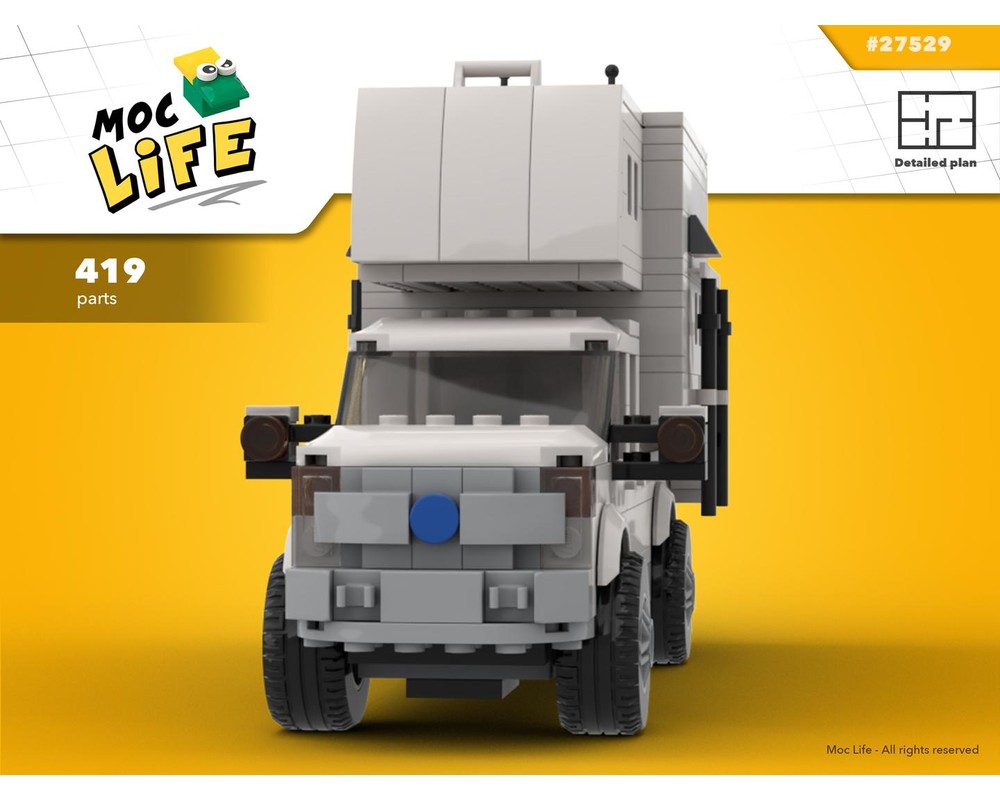 lego truck camper