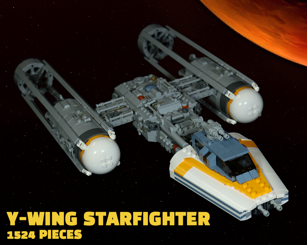 LEGO MOC-275297 Y Wing Starfighter by Krysto Workshops