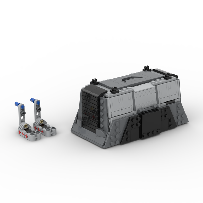 LEGO MOC-275815 Magnetic Cargo Container (AT-Hauler add-on) | Solo | SW ...