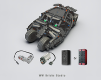[BuWizz motor] LEGO Technic 42239 Tumbler with 1 BuWizz motor and 1 Servo motor