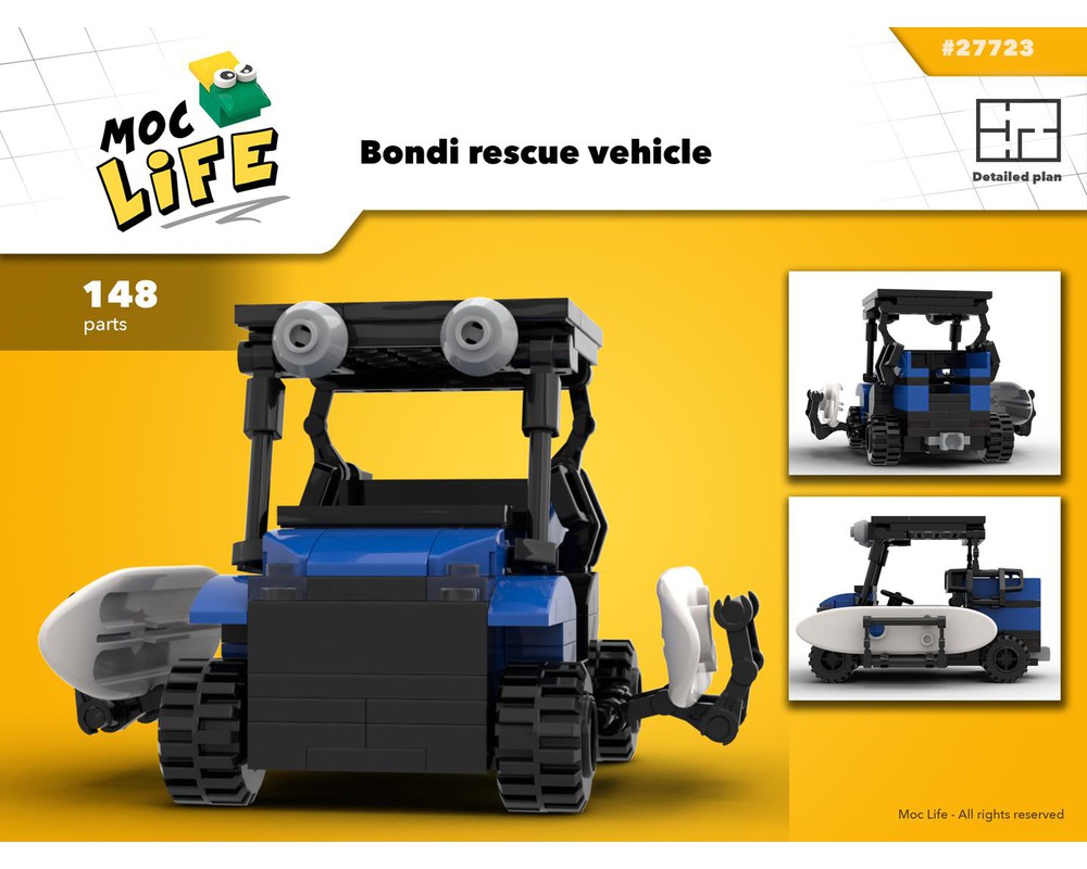 lego rescue vehicles