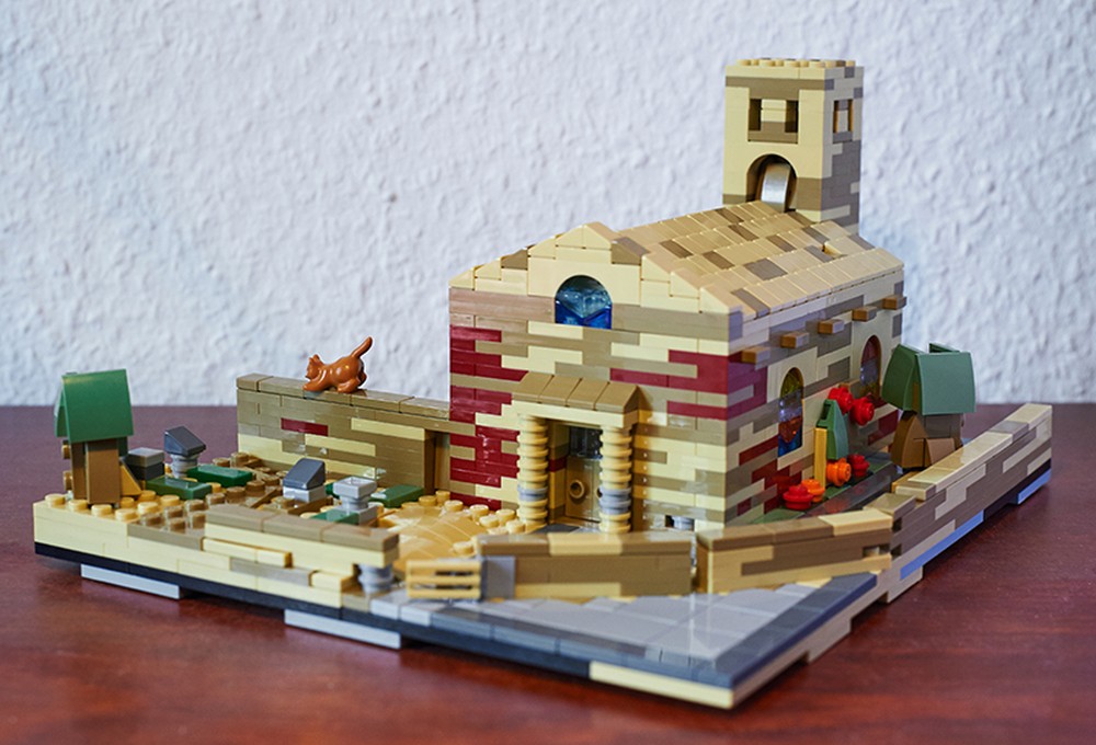 LEGO MOC-27732 Ste-Marie-Madeleine Village Church Taizé by Kassiopeia ...
