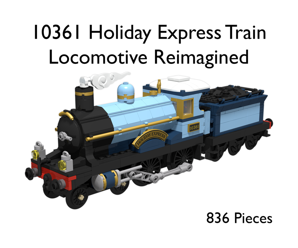 LEGO MOC-277333 10361Holiday Express Locomotive Reimagined by ...