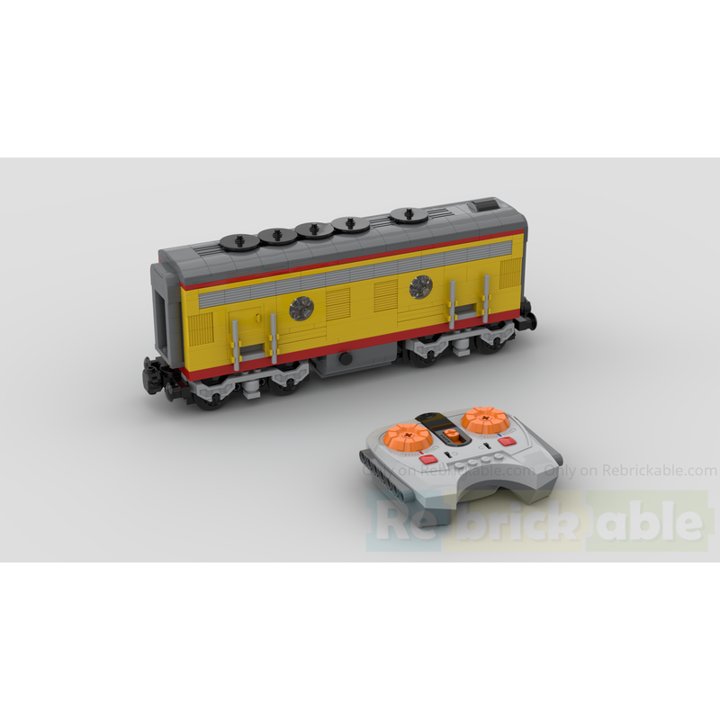 LEGO MOC-277452 Union Pacific train consist - with Power Function - 6 ...