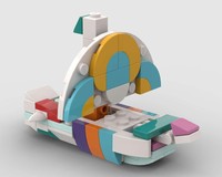31140 Unicorn sailing ship