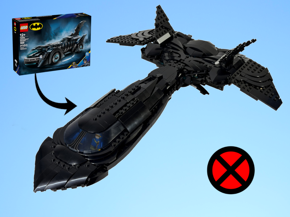 LEGO MOC-277764 X-Men Blackbird (X-Jet) by ObscureLamp