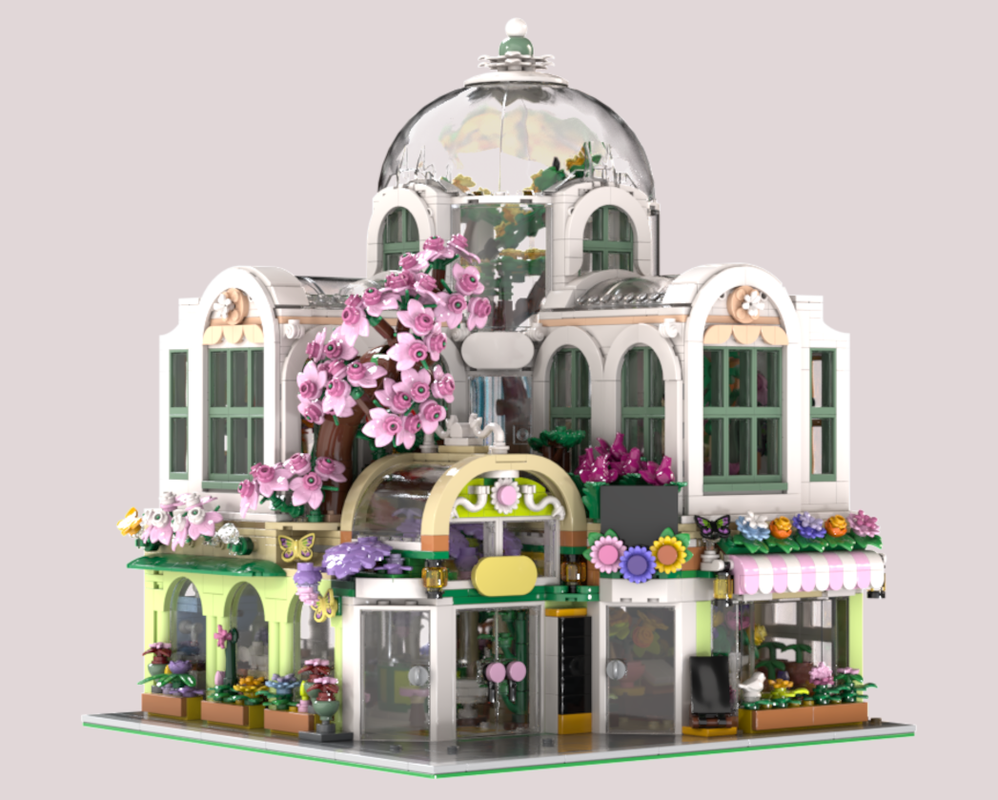 LEGO MOC-277919 Modular Botanical Garden by bricksundae | Rebrickable ...