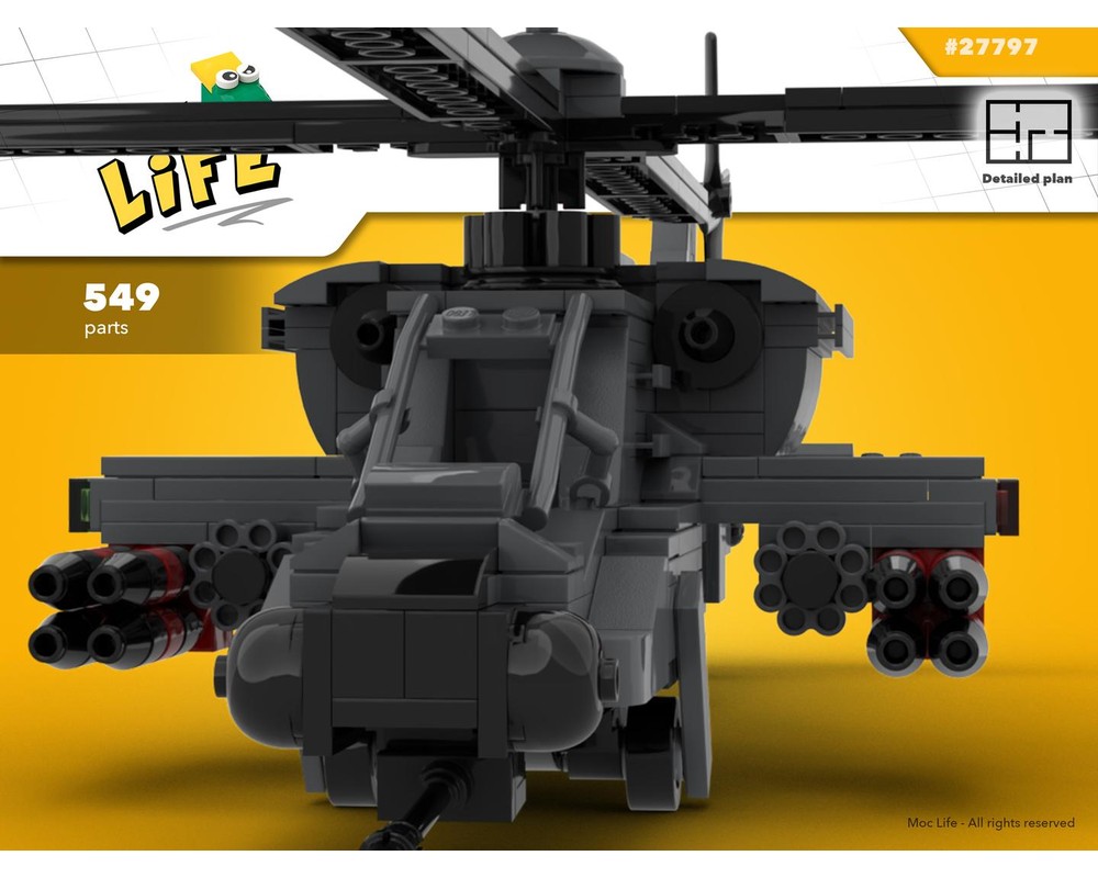 lego moc helicopter