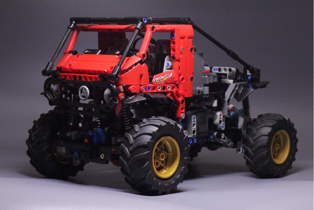 LEGO MOC-278207 Mercedes-Benz Unimog 404 Truck Trial Prototype by ...
