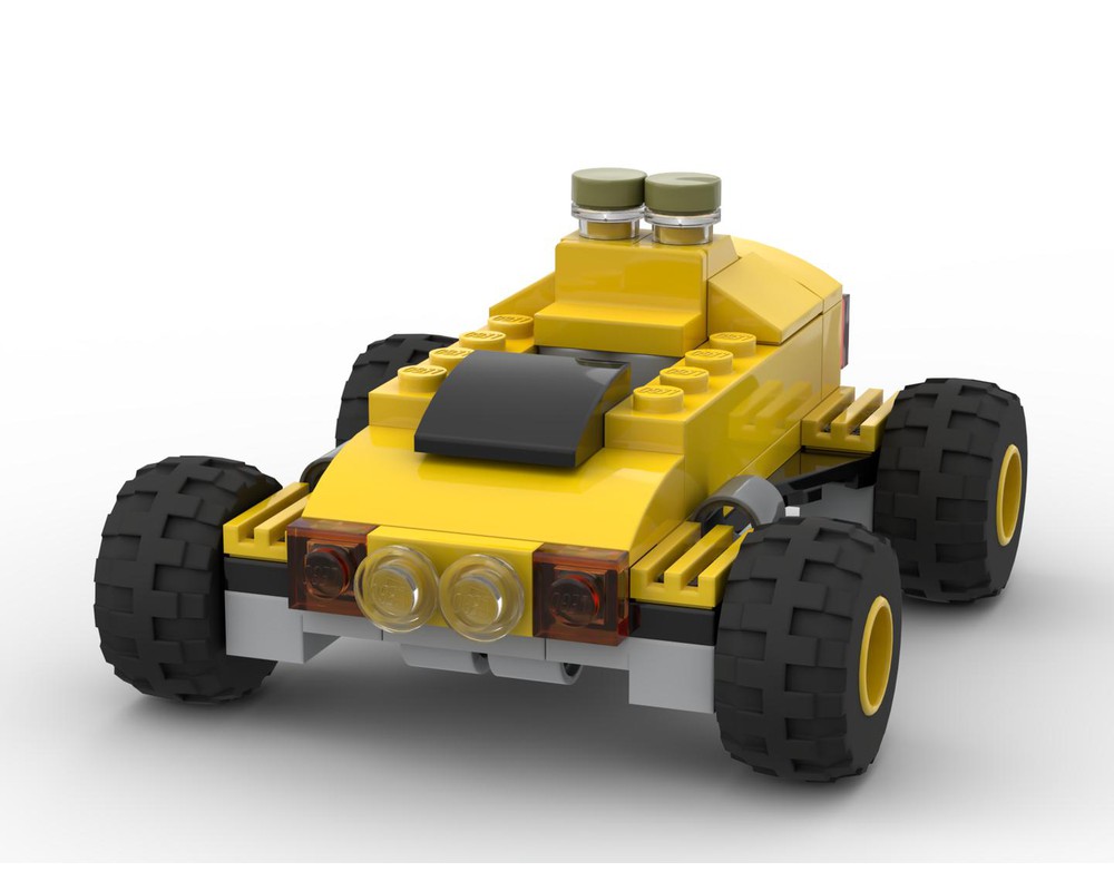 LEGO MOC 4x4 Construction ATV by juanmb | Rebrickable - Build with LEGO