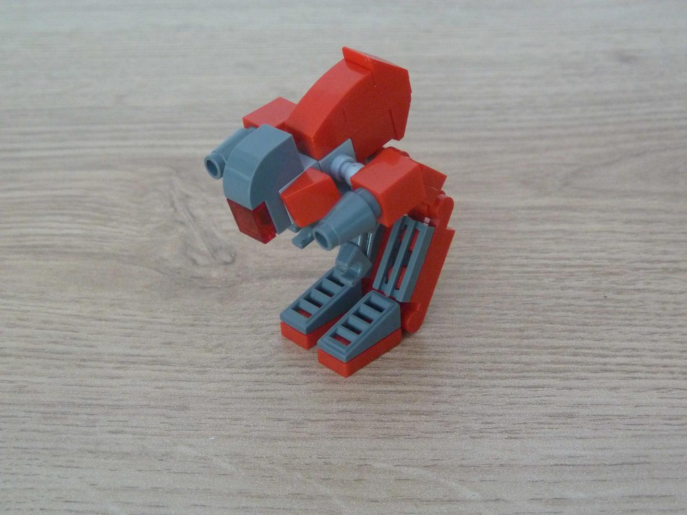 LEGO MOC LEGO How to Build a Mini Robot Mech Instructions Tutorial MOC by Totobricks | Rebrickable - Build with LEGO