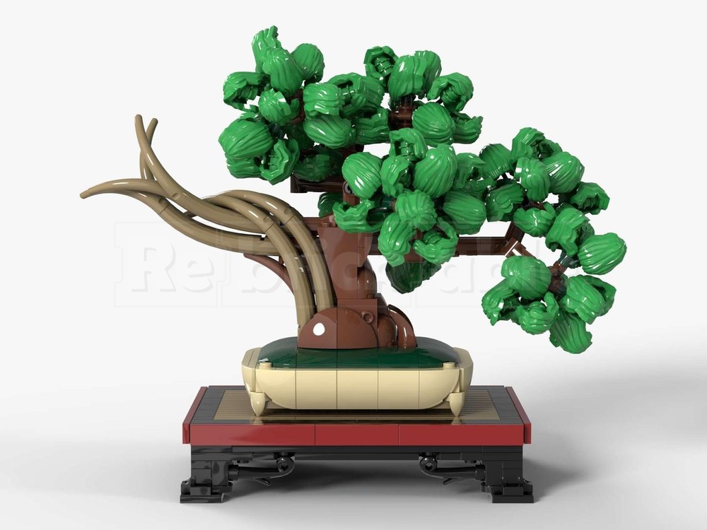 LEGO MOC-278547 Buxus Bonsai by BlessedHavoc | Rebrickable - Build