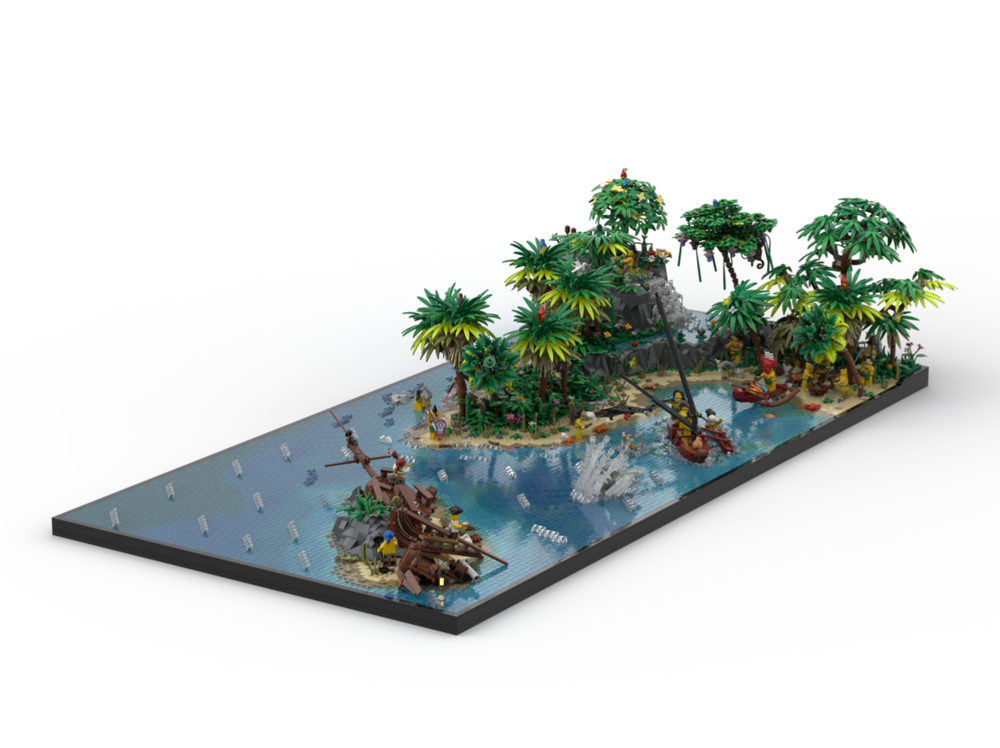LEGO MOC-278562 ⚓ SHIPWRECK POINT — FULLY EXTENDED --- NEW BUNDLE by ...
