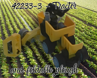 42233-3 - Tractor with foldable plough
