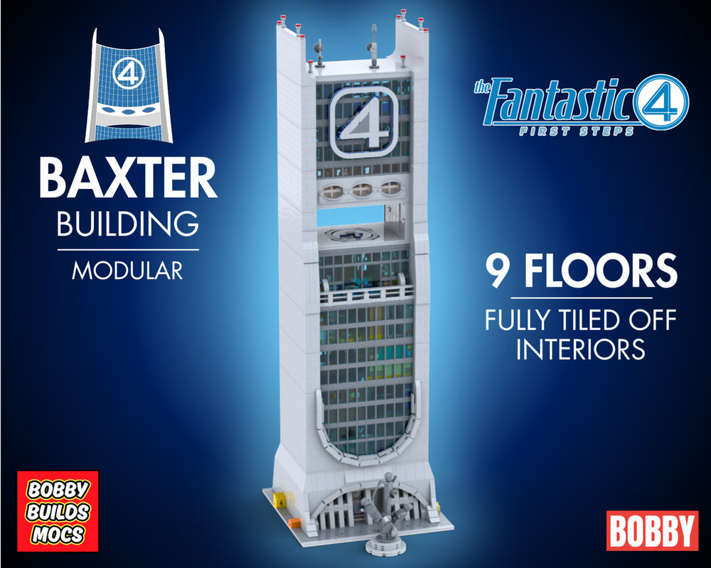 LEGO MOC-278696 Fantastic 4: First Steps Modular Building by ...