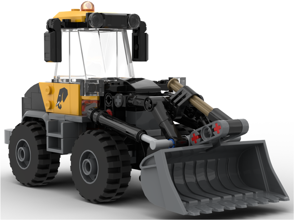 LEGO MOC-278709 City Elephant Construction Company - Yellow ...