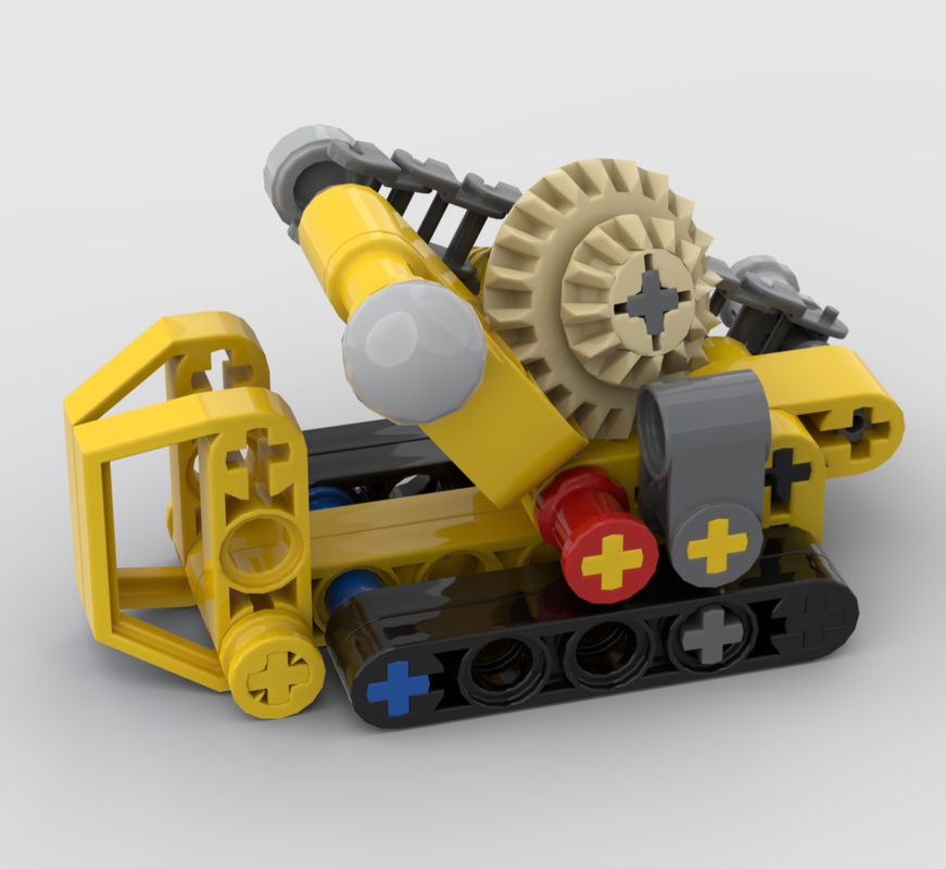 LEGO MOC-278760 42233-5 Tracked Dumper With Chain Stabilizer by ...