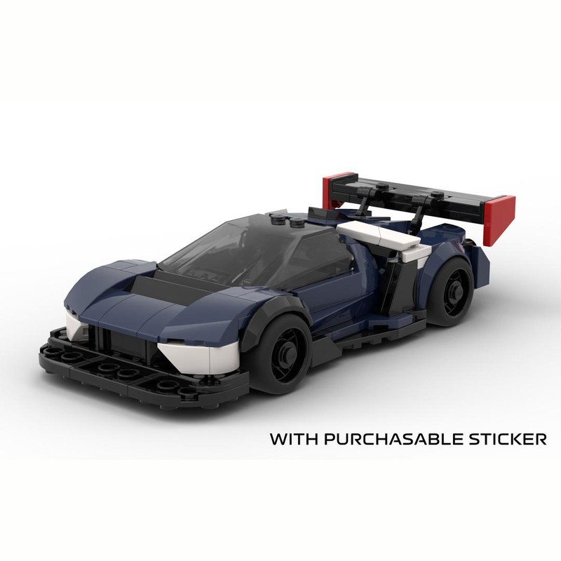 LEGO MOC-278876 2023 Ford GT Mk IV Ford Supercar by lithiumoc ...