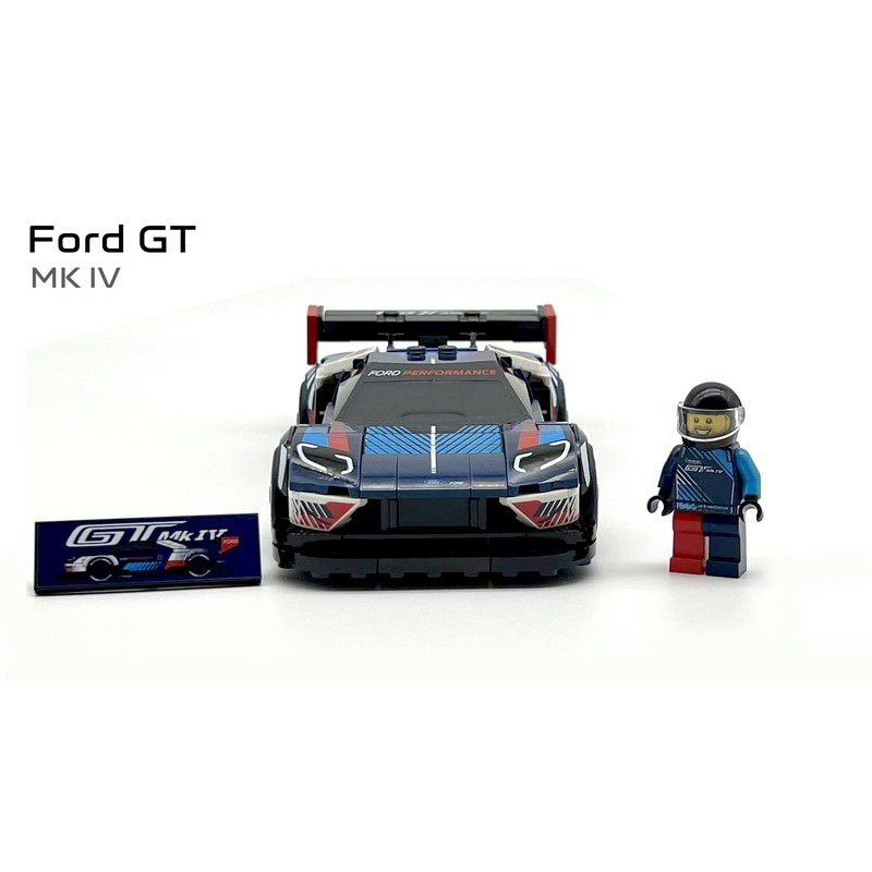 LEGO MOC-278876 2023 Ford GT Mk IV Ford Supercar by lithiumoc ...
