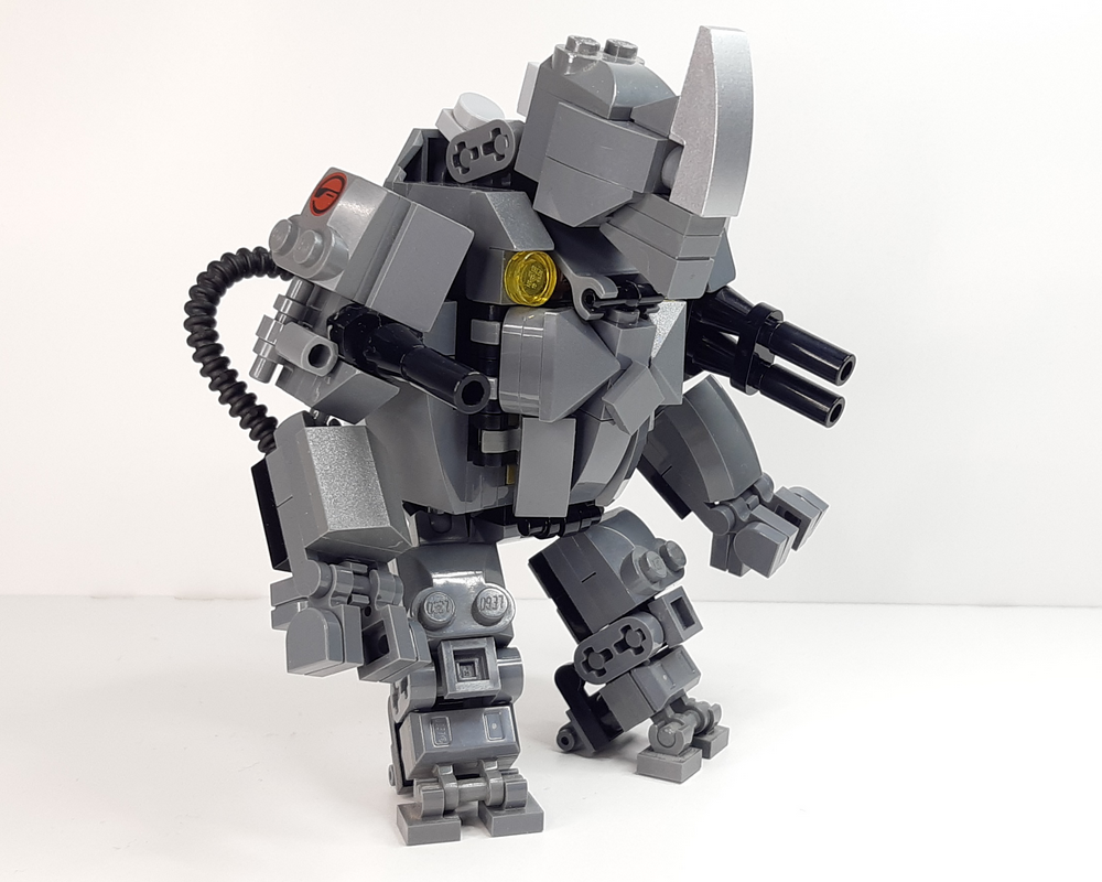 LEGO MOC-279099 Rhino Mech Suit by Legomanarthur | Rebrickable - Build ...