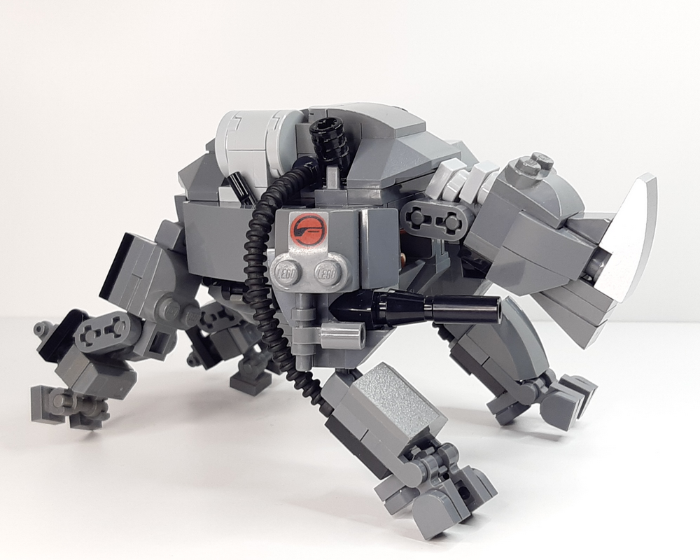 LEGO MOC-279099 Rhino Mech Suit by Legomanarthur | Rebrickable - Build ...