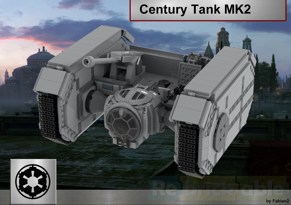 LEGO MOC-279171 TIE Crawler/Century Tank MK2 by Fabian2 | Rebrickable ...