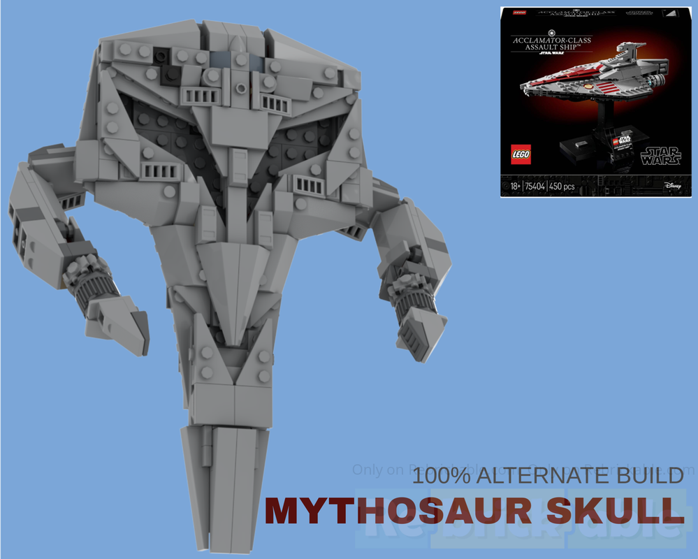 LEGO MOC-279186 Mythosaur Skull by Bossks_bounty | Rebrickable - Build ...