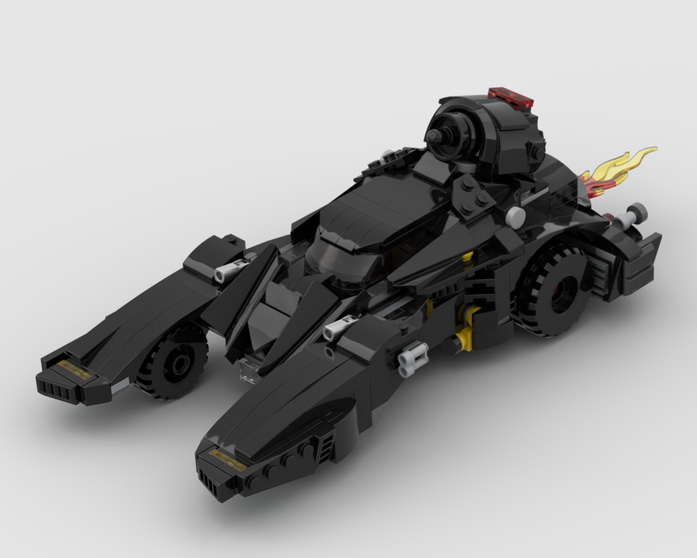 LEGO MOC-279189 76224+76332 Bat_mobile Mix build by chitoes ...
